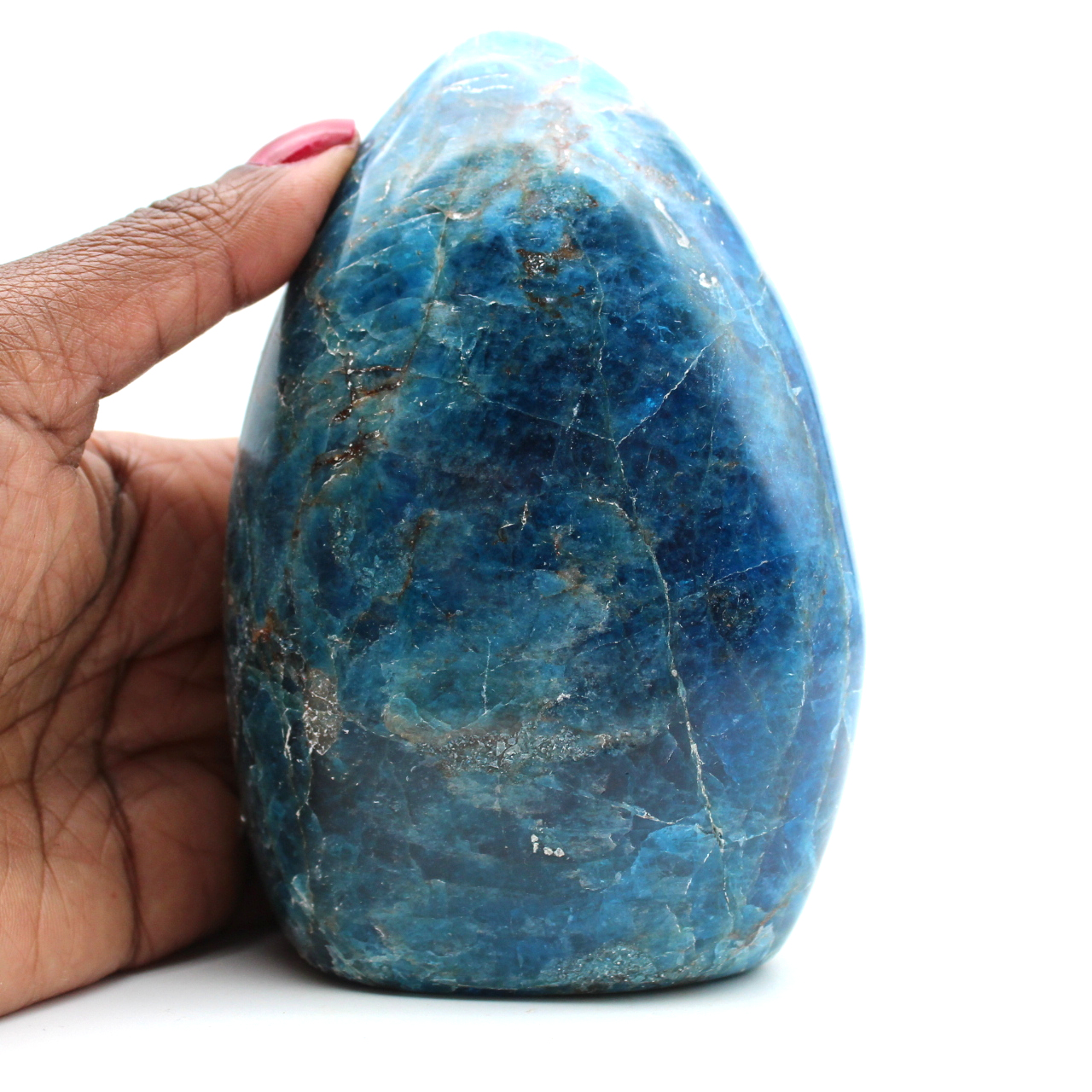 Apatite blu decorativa