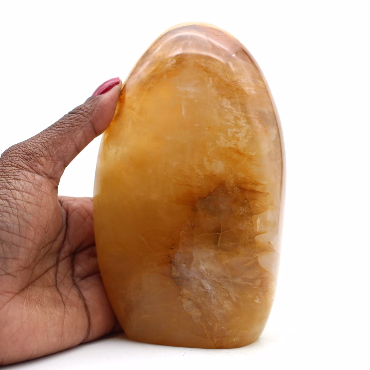 Roccia di quarzo giallo