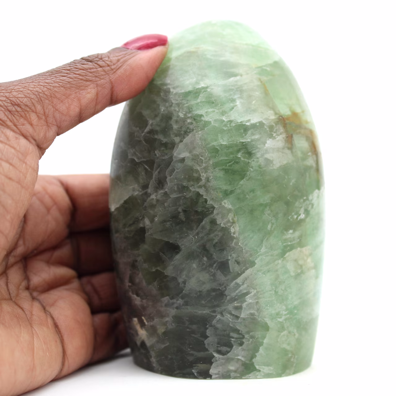 Pietra naturale di fluorite verde