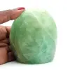 Roccia lucidata alla fluorite verde - 0