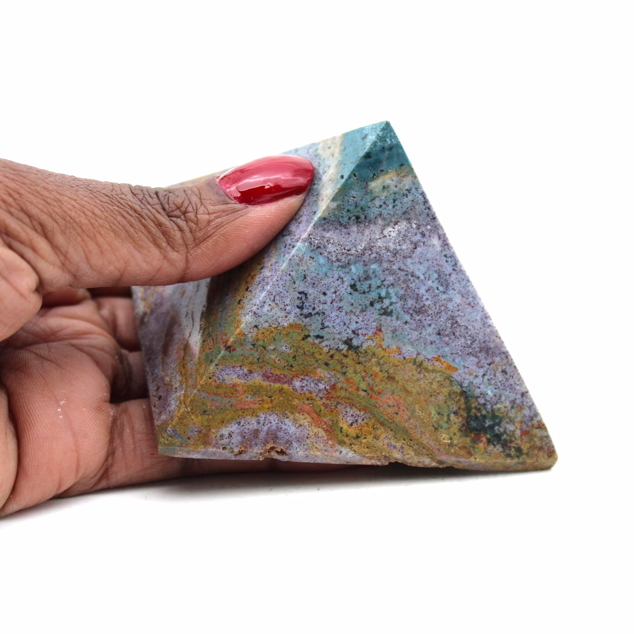 Piramide di jasper del paesaggio