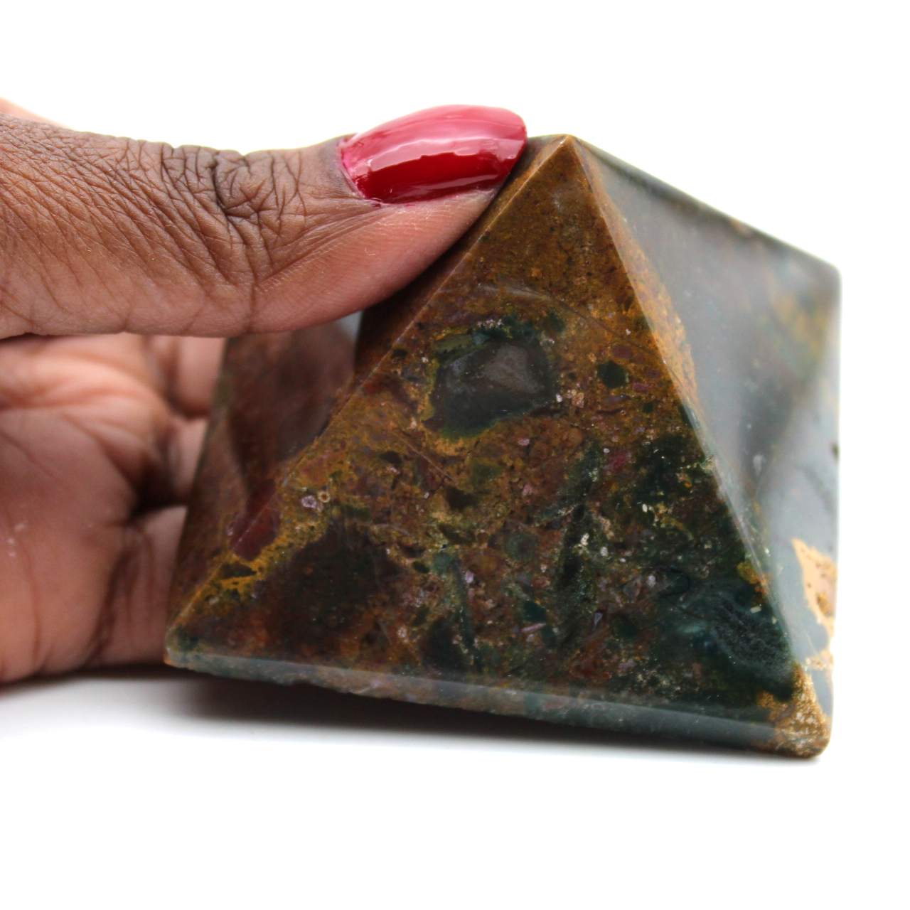 Piramide di jasper del paesaggio