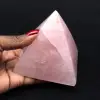 Piramide di quarzo rosa - 0