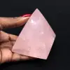 Piramide di quarzo rosa - 0