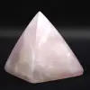 Piramide di quarzo rosa - 1