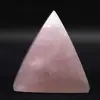 Piramide di quarzo rosa - 4
