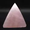 Piramide di quarzo rosa - 5