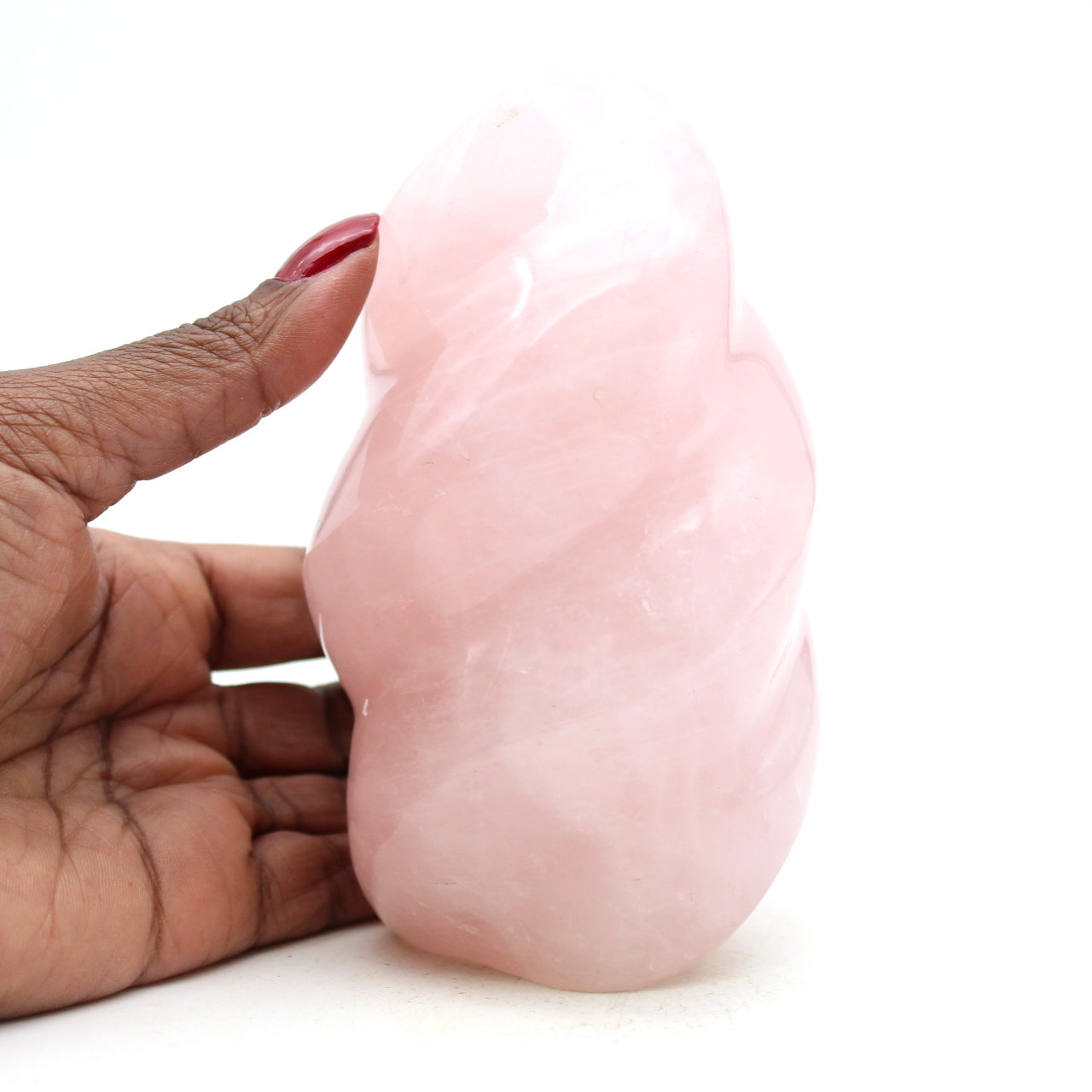 Fiamma di quarzo rosa
