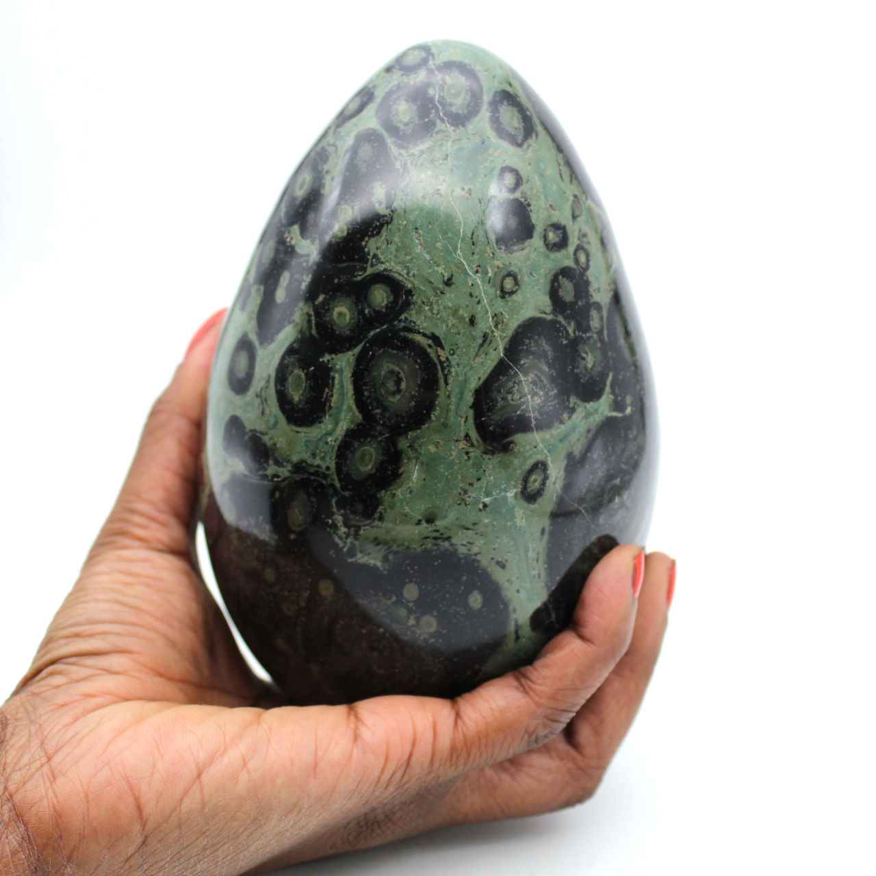 Kambamba jasper mineral egg