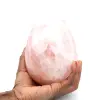 Uovo minerale di quarzo rosa - 0
