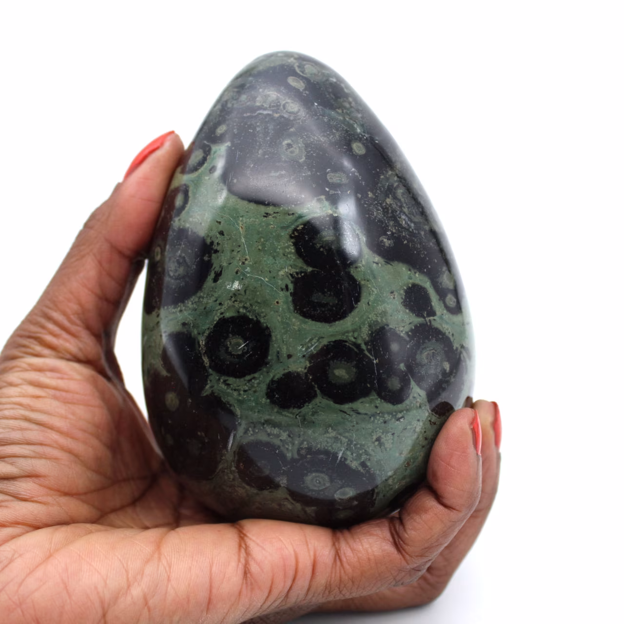 Kambamba jasper mineral egg