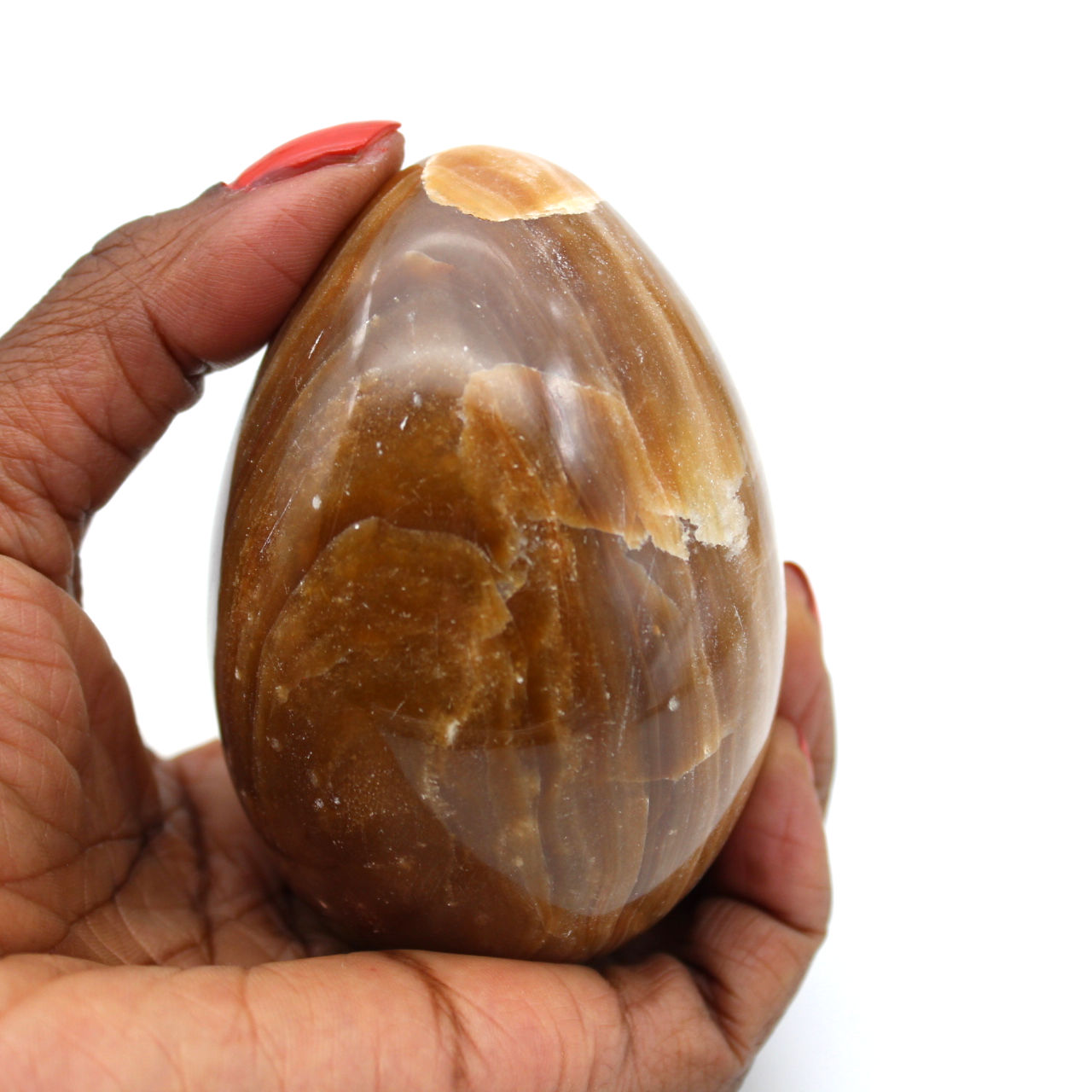Uovo minerale di agata