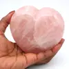Cuore di quarzo rosa - 0