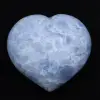 Cuore di calcite blu - 1