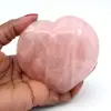 Cuore di quarzo rosa - 0