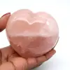 Cuore di quarzo rosa - 0