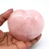 Cuore di quarzo rosa - 0