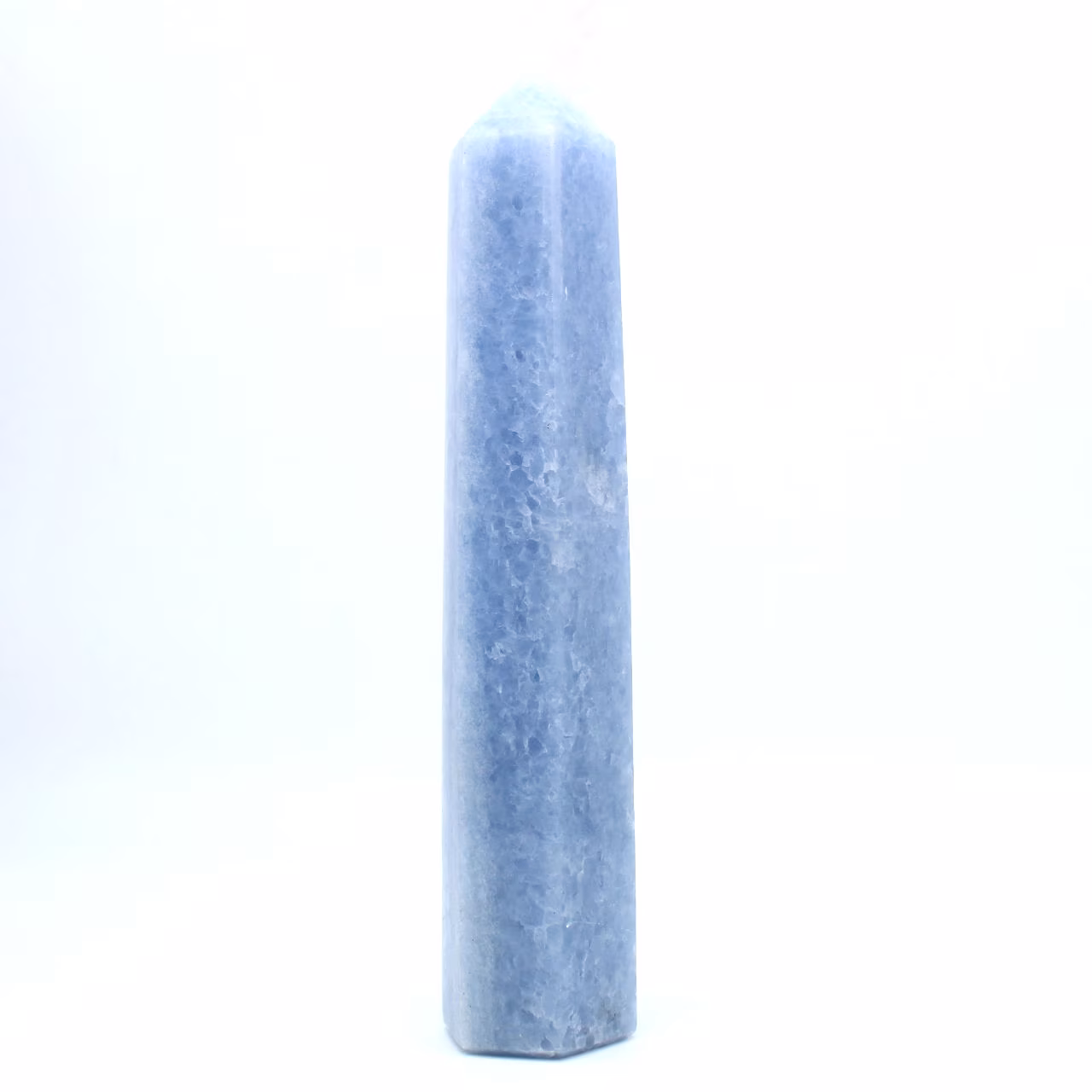 prisma di calcite blu