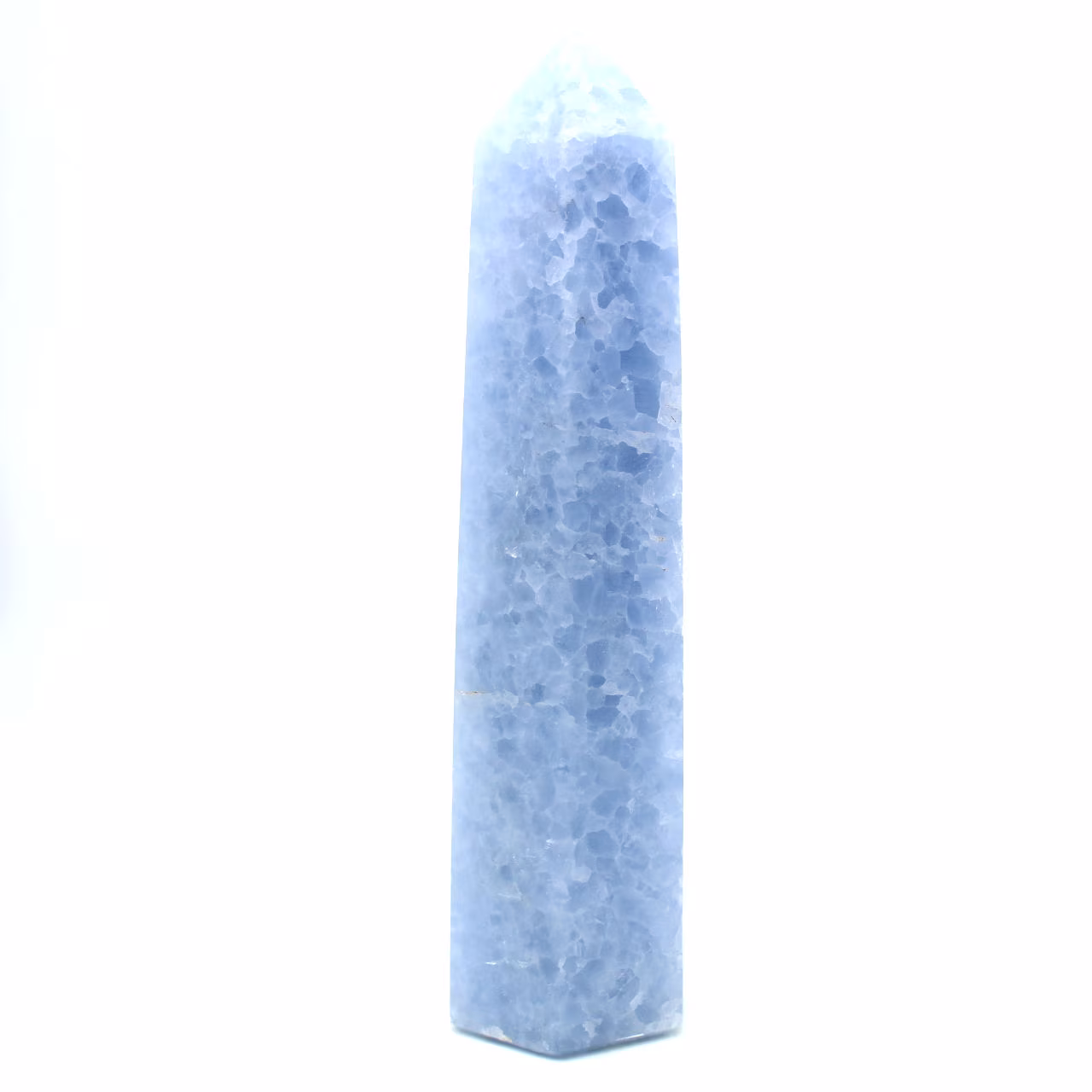 prisma di calcite blu