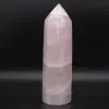 Prisma di quarzo rosa - 0