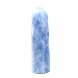 prisma di calcite blu