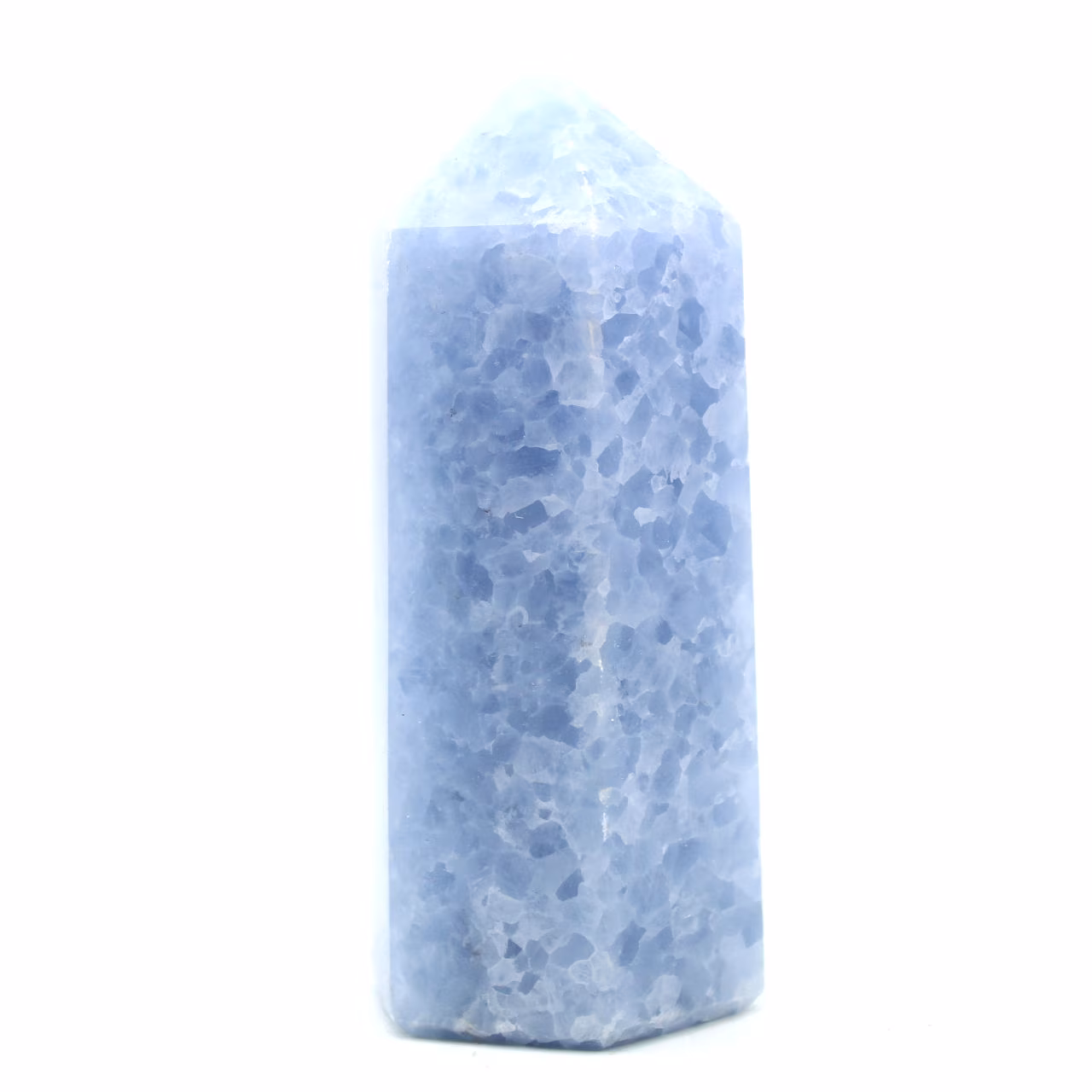 prisma di calcite blu