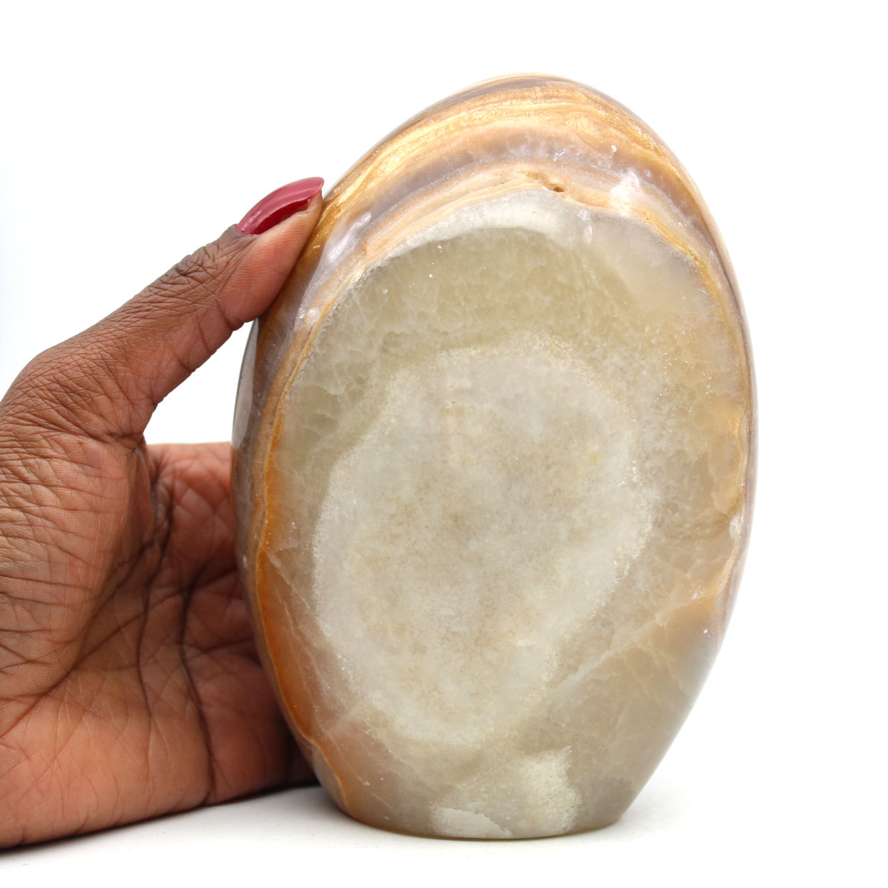 Calcite miele a forma libera per la raccolta