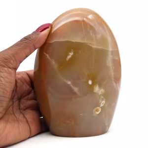 Collezione di calcite al miele naturale
