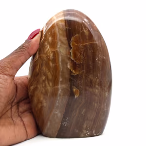 Calcite al miele a forma libera