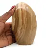 Calcite al miele a forma libera lucidata - 0