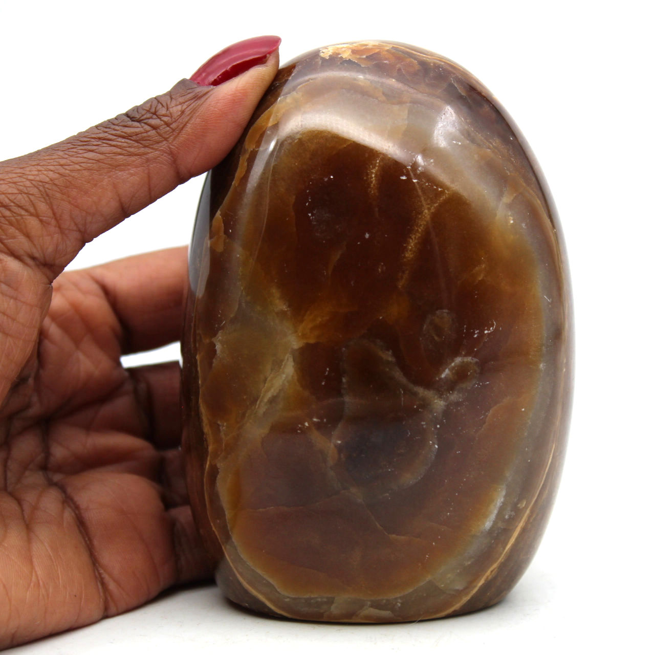 Forma libera di calcite di miele naturale