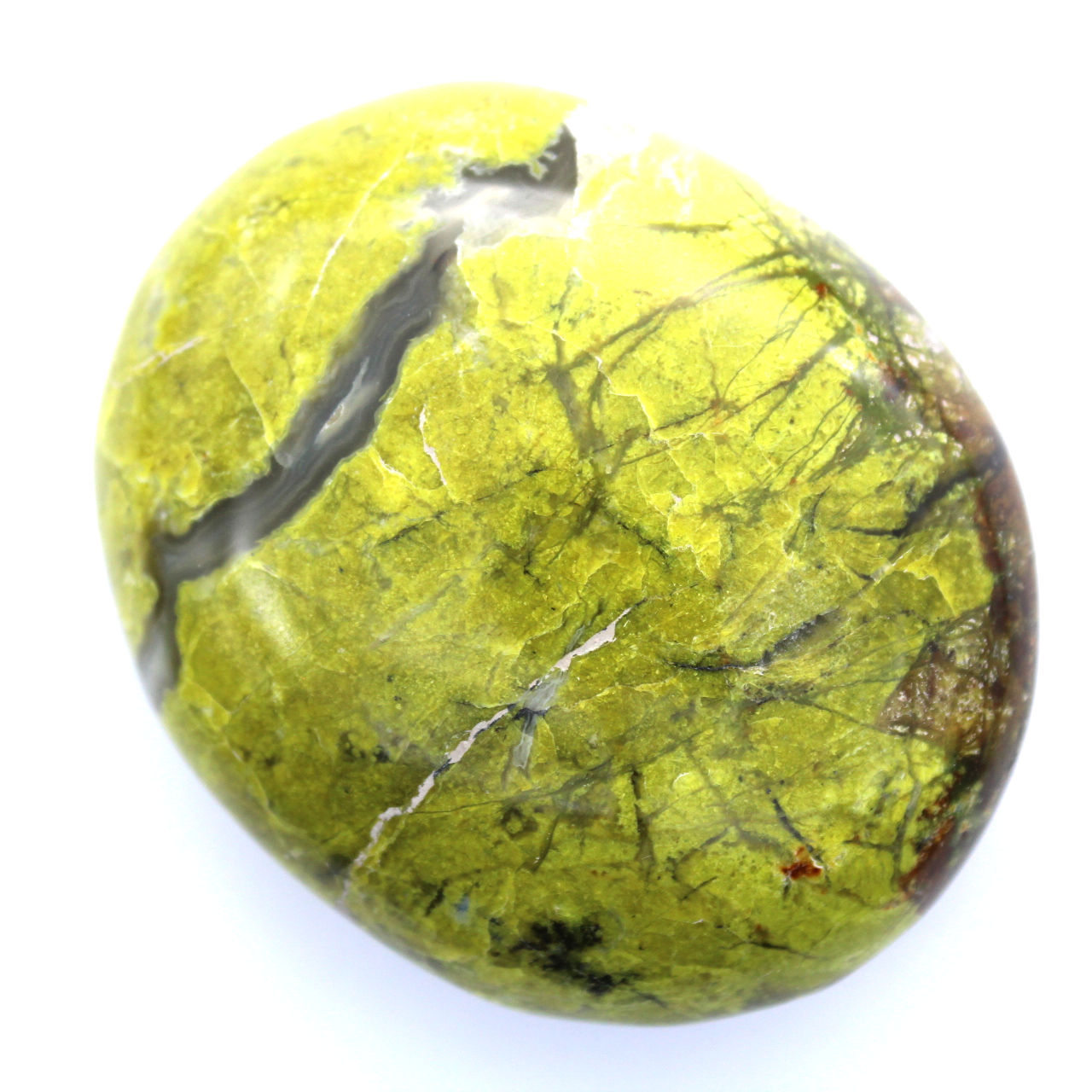 Ciottolo opale verde