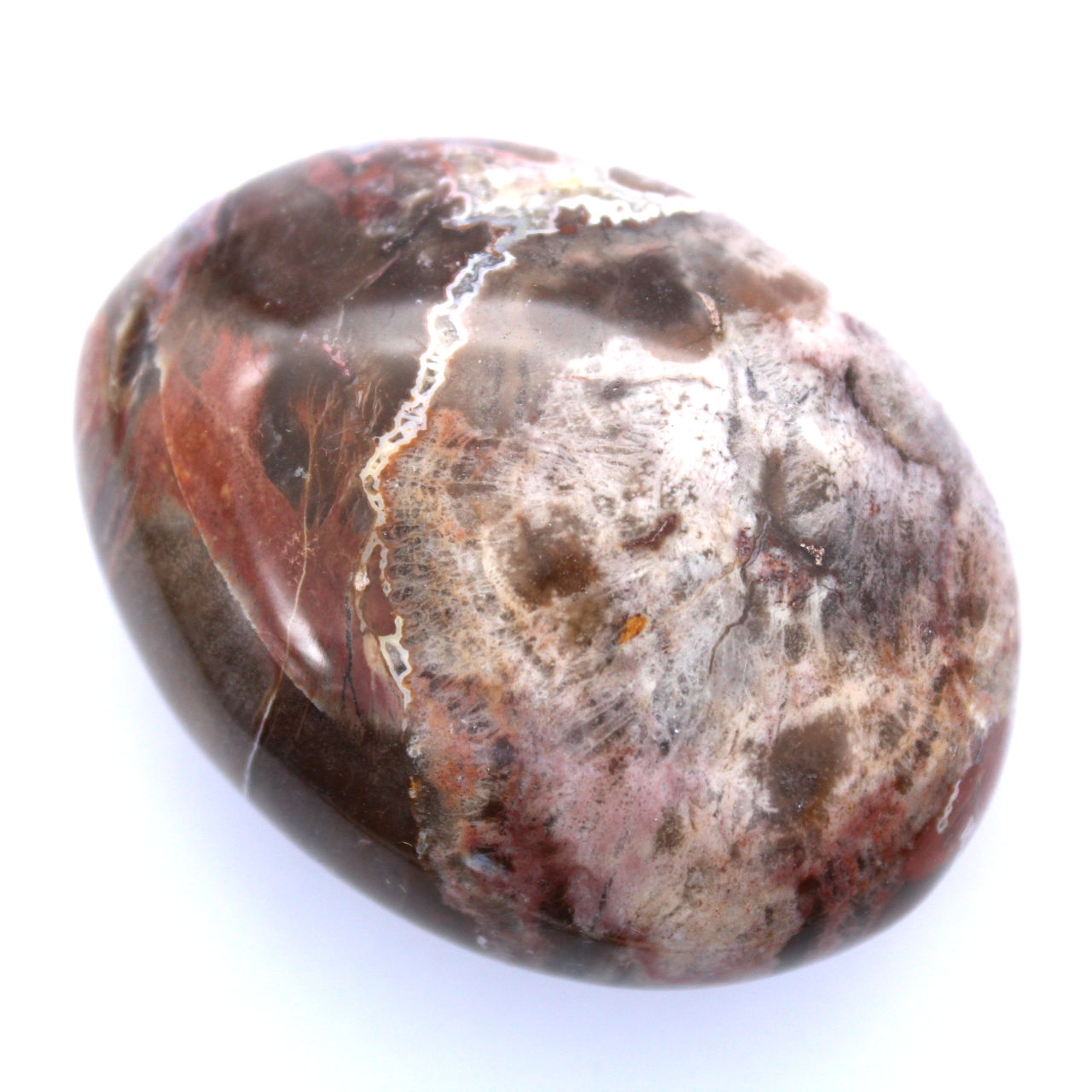 Ciottolo di diaspro rosso