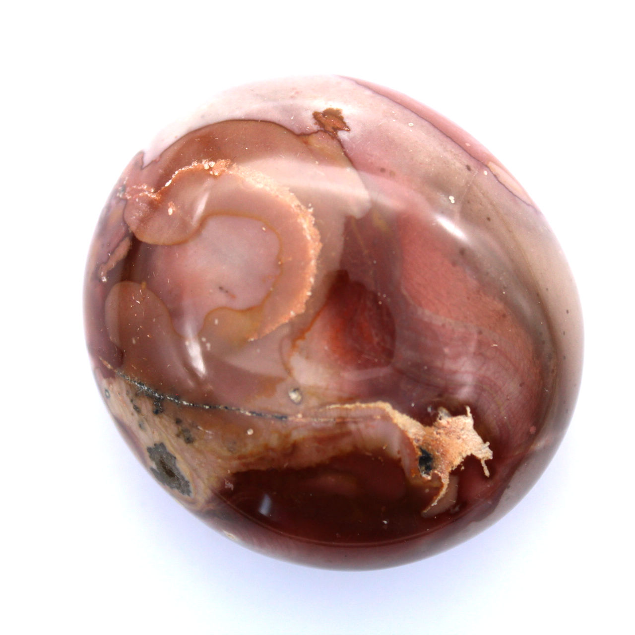 Ciottolo di diaspro paesaggistico