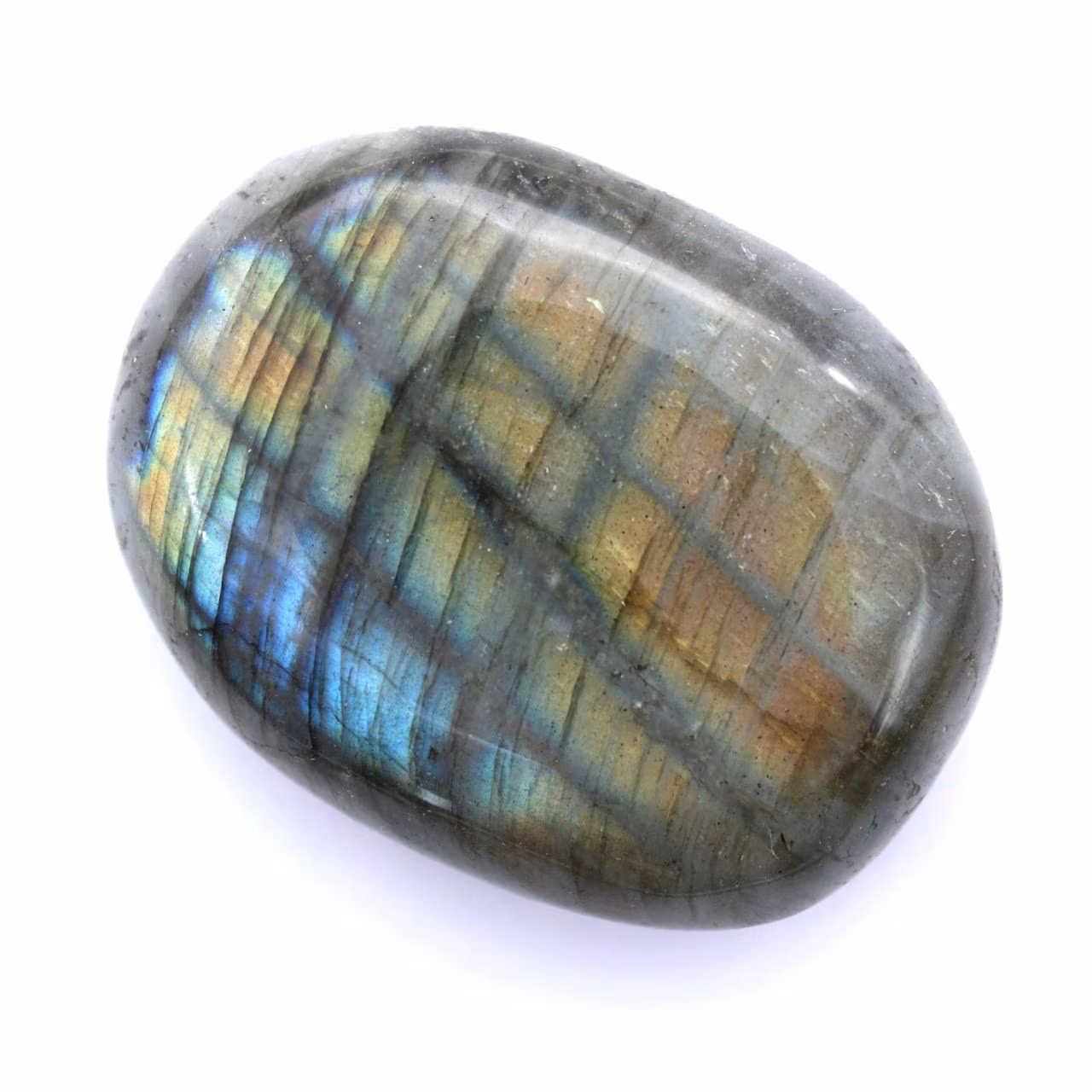 Ciottoli di labradorite