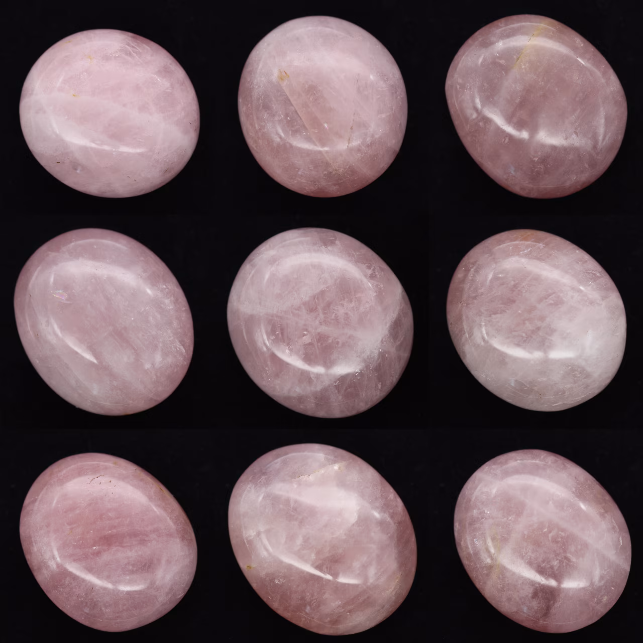 Ciottoli di quarzo rosa