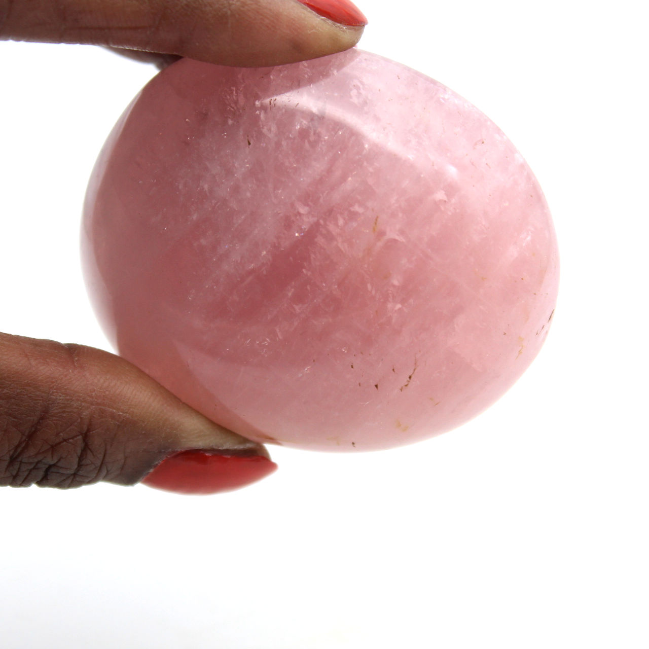 Ciondolo in Quarzo rosa - Minerali GeoArt