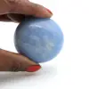 Ciottoli di calcite blu - 1