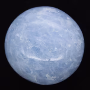 Ciottoli di calcite blu