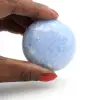 Ciottoli di calcite blu - 1