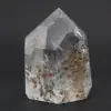 Prisma di cristallo di rocca con inclusione - 1