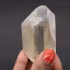 Prisme de quartz biterminé
