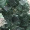 Cristalli cubici di fluorite su ganga - 9