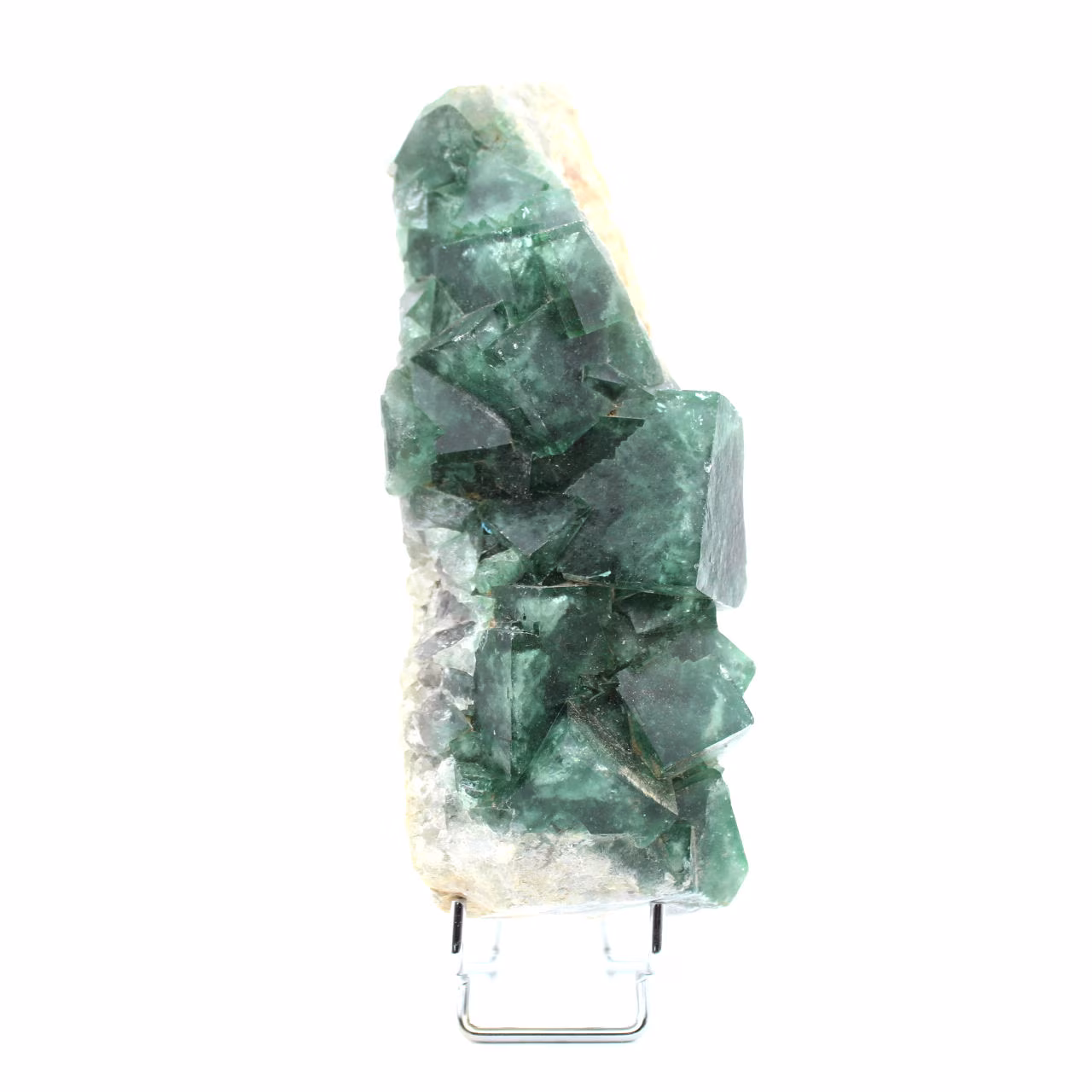 Pietra di fluorite naturale cristallizzata