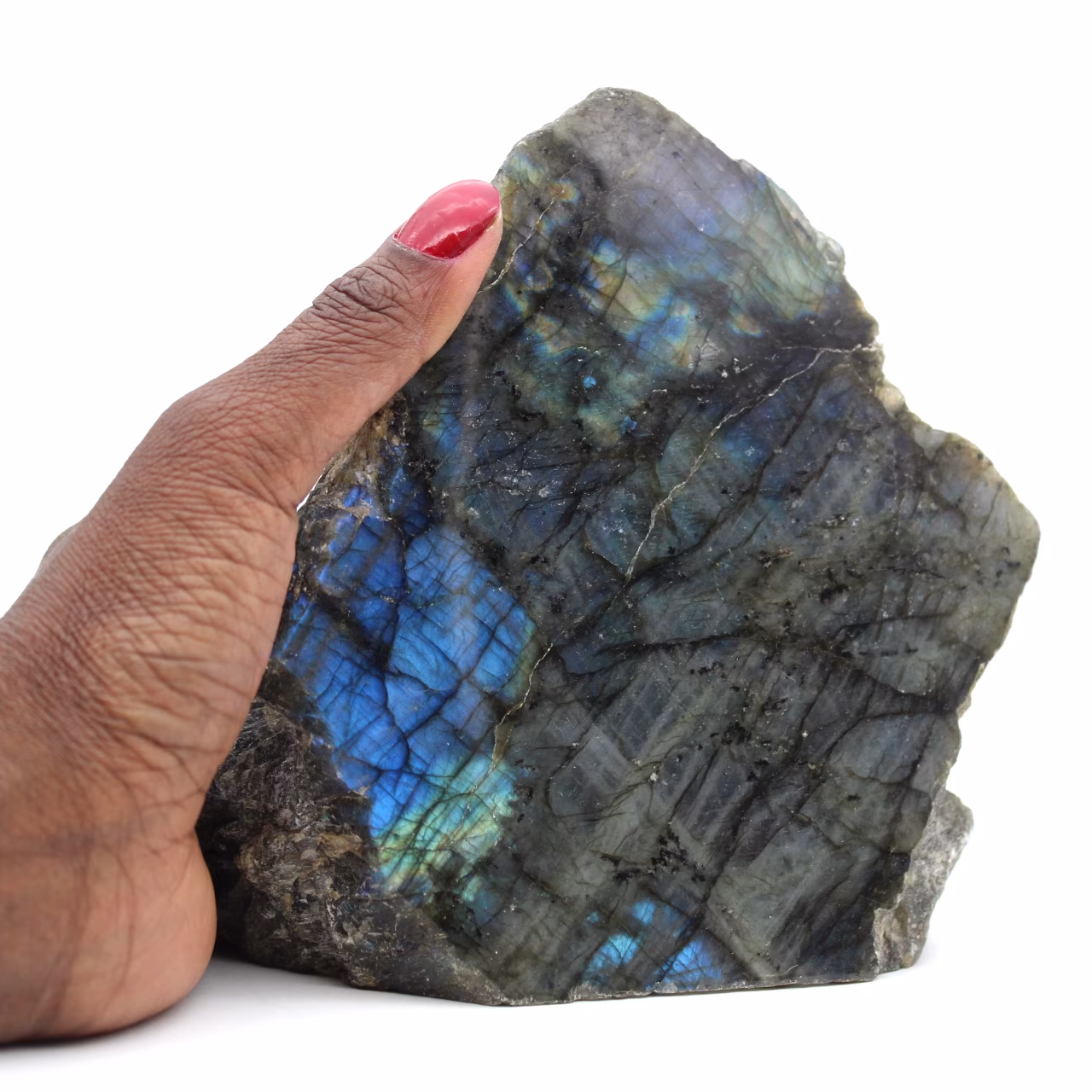 Labradorite naturale decorativa semi-ruvida