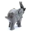 elefante di pietra ollare - 4