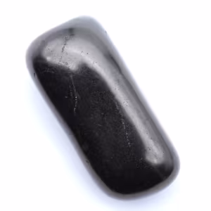 Pietra shungite lucidata naturale