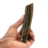 Placca lucidata con occhio di tigre - 3