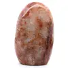 Roccia levigata in quarzo rosso - 0