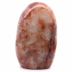 Roccia levigata in quarzo rosso